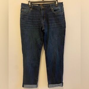 Kut from the Kloth Dark Wash Ankle Jeans- Size 10